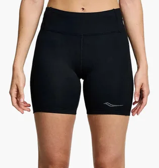 Шорти жіночі Saucony Fortify 6 Short Black SAW800451-BK