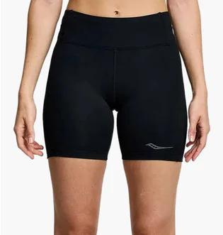 Шорты женские Saucony Fortify 6 Short Black SAW800451-BK