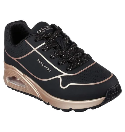 Кроссовки детские Skechers Uno Gen1 - Cool Heels Black 310538L-BKRG