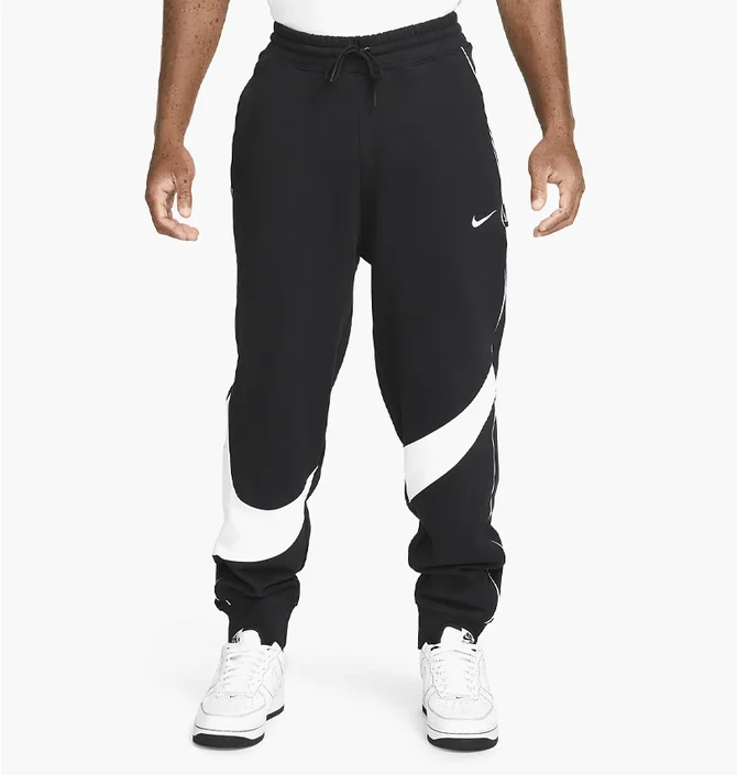 Штаны мужские Nike Swoosh Flc Pant Black DX0564-010