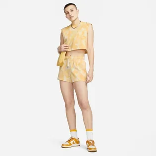 Майка женская Nike W Nsw Wve Dye Jrsy Sl Top A3 Yellow DV7924-795