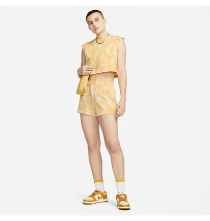Майка жіноча Nike W Nsw Wve Dye Jrsy Sl Top A3 Yellow DV7924-795