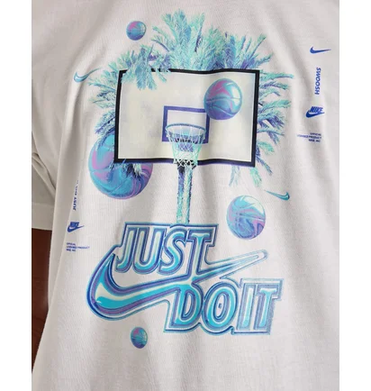 Футболка чоловіча Nike Basketball Tee White FV8410-133