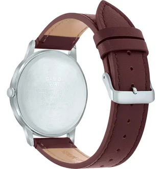 Часы мужские Casio Enticer Analog Leather Strap MTP-E600L-5B
