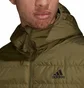 Пуховик мужской Adidas Hooded Jacket Terrex Itavic L Ho Jkt Olive GT1685