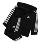 Спортивный костюм детский Adidas Essentials Full-Zip Hooded Jogger Black HR5866