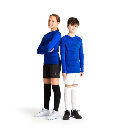 Лонгслів чоловічий Kipsta Keepdry 500 Blue 8641695
