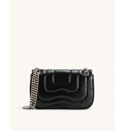 Сумка жіноча JW PEI Tina Quilted Chain Crossbody Black BB2023BG74156JWP