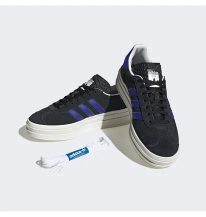 Кросівки жіночі Adidas Gazelle Bold Shoes Blue Hq4408