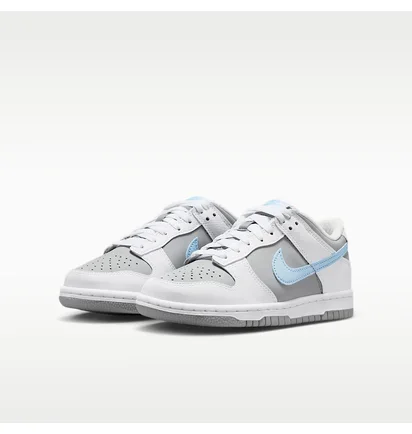Кросівки дитячі Nike Dunk Low Gs Grey/White IO2078-100
