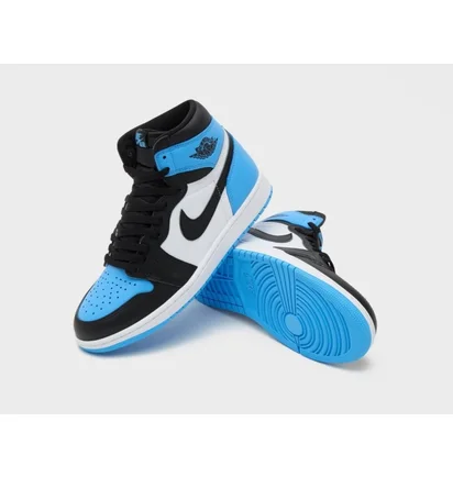 Кроссовки мужские Air Jordan Air 1 Retro High Og Black/Blue DZ5485-400