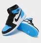 Кроссовки мужские Air Jordan Air 1 Retro High Og Black/Blue DZ5485-400