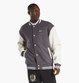 Куртка чоловіча Reebok Classics Reserve Varsity Grey HS7142