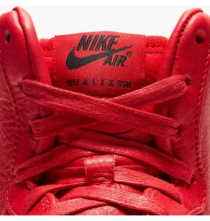 Кроссовки мужские Nike X Alyx Air Force 1 Red CQ4018-601