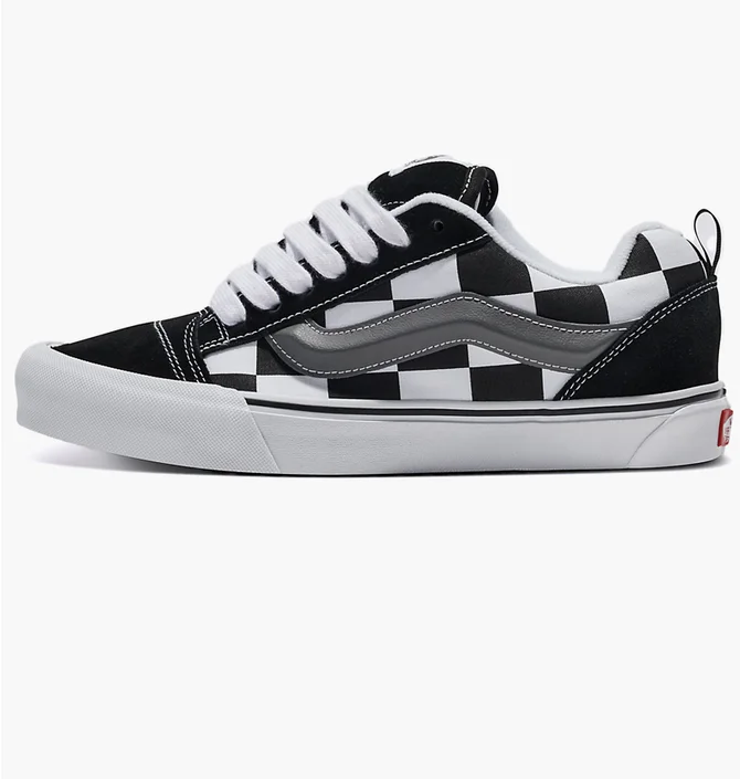 Кеды унисекс Vans Knu Skool Shoe Black/White VN0009QCCJJ