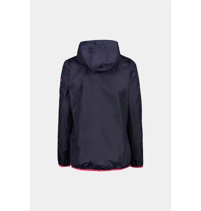 Вітровка жіноча CMP Jacket Rain Fix Hood Blue 3X53256-M982