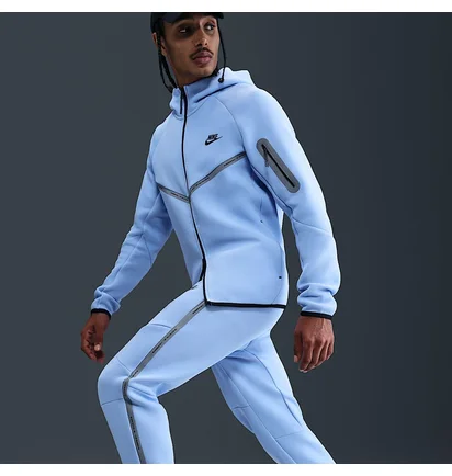 Штаны мужские Nike Tech MenS Fleece Joggers With Reflective Accents Blue IM6540-468