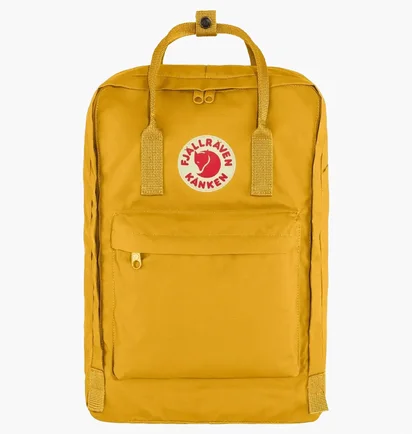 Рюкзак унисекс Fjallraven Kanken Laptop Yellow 23525.160