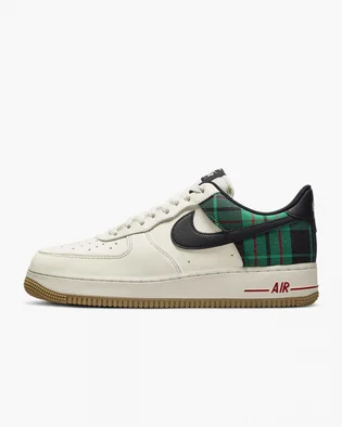 Кросівки чоловічі Nike Air Force 1 `07 Lx Plaid Beige Dv0791-100