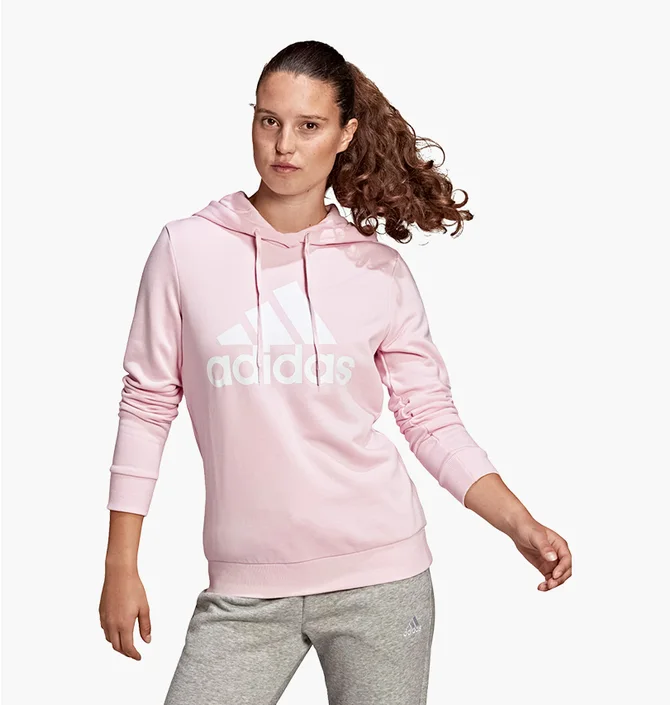 Худи женское Adidas Wmns Essentials Hoodie Pink GM5619