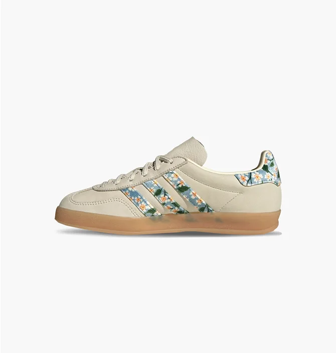Кросівки дитячі Adidas Gazelle Indoor Liberty London Mitsi Day Beige JR3601