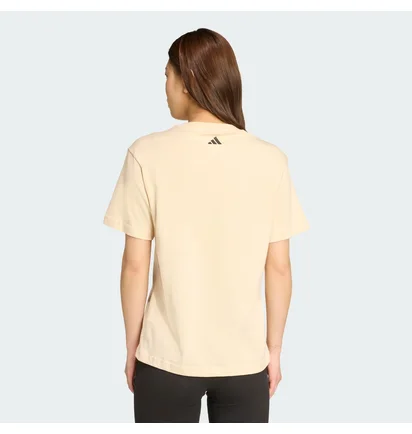 Футболка женская Adidas X Farm Graphic Beige JL8614