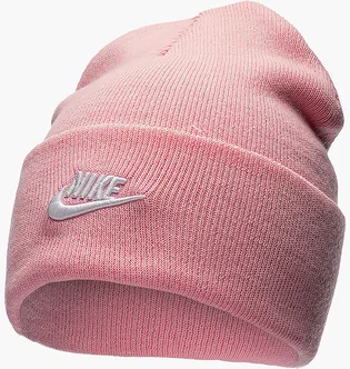 Шапка унисекс Nike U Peak Beanie Tc Fut L Pink FB6528-690