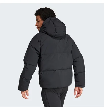 Пуховик чоловічий Adidas Big Baffle Jacket Black IK3156