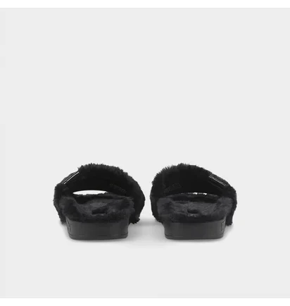 Тапочки женские Puma Leadcat 2.0 Fluff Slide Sandals Black 385803-01