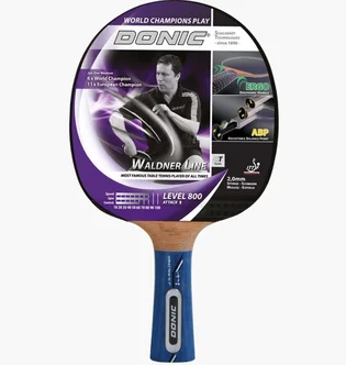 Ракетка для настольного тенниса Donic Waldner 800 New Black/Red 754882