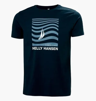 Футболка мужская Helly Hansen Shoreline 3.0 Blue 54601-597