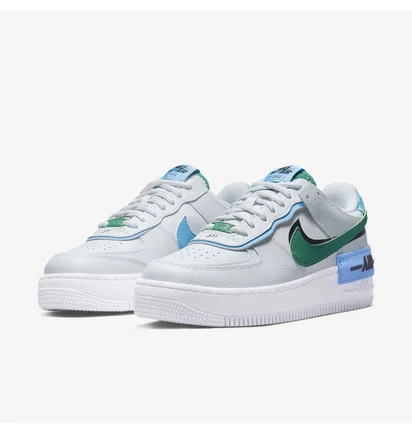 Кросівки жіночі Nike Air Force 1 Shadow Malachite White/Green Ci0919-004