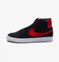 Кроссовки унисекс Nike Sb Zoom Blazer Mid Black FD0731-002