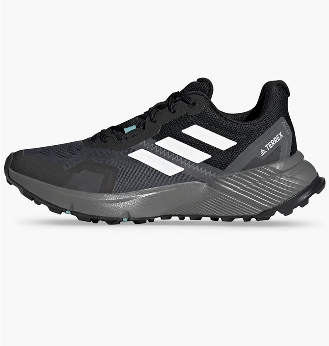 Кроссовки женские Adidas Terrex Soulstride Trail Running Shoes Black/Grey Fy9256