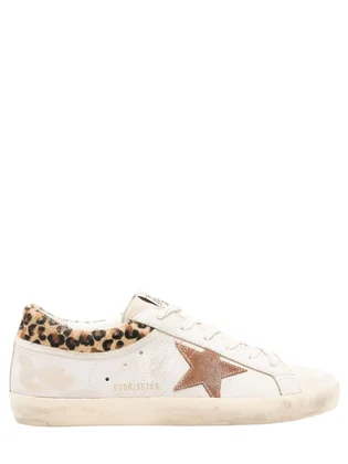 Кросівки жіночі Golden Goose Ball Star Glitter Insert Beige GWF01042-F008167-83260