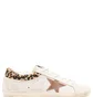 Кросівки жіночі Golden Goose Ball Star Glitter Insert Beige GWF01042-F008167-83260