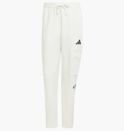 Штаны мужские Adidas All Szn Fleece Graphic Loose Sportswear White JJ3664