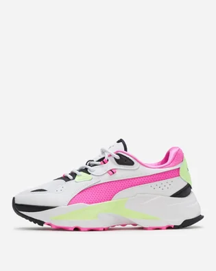 Кроссовки женские Puma Orkid Neon White 385400-01