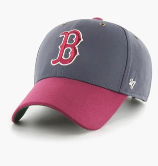 Кепка унісекс 47 Brand Boston Red Sox Campus Grey/Pink B-CAMPC02GWS-VN