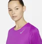 Футболка женская Nike Dri-Fit Race Violet DD5927-551