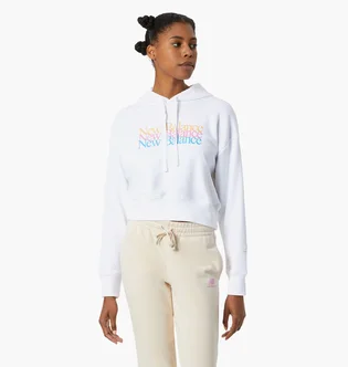 Худі жіноче New Balance Essentials Celebrate Fleece Hoodie White Wt21509Wt