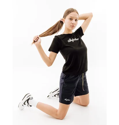 Шорты женские AUSTRALIAN Vibes Short Holographic Logo Black LSDSH0002-200