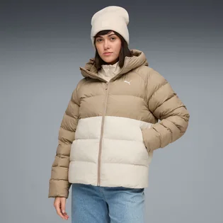 Пуховик женский Puma Mono Beige/White 688385-87