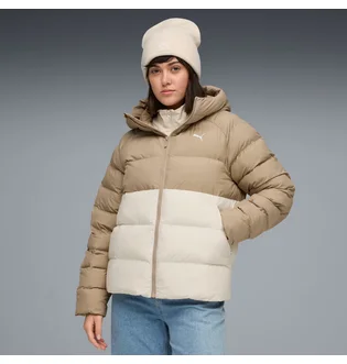 Пуховик женский Puma Mono Beige/White 688385-87