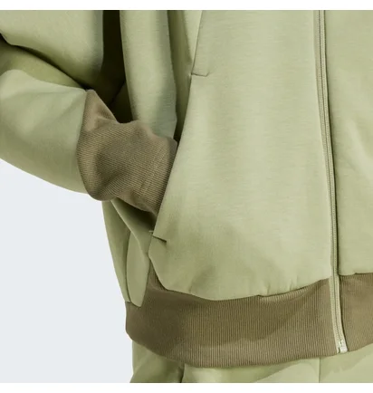 Толстовка женская Adidas Z.N.E. Full-Zip Olive IW7752