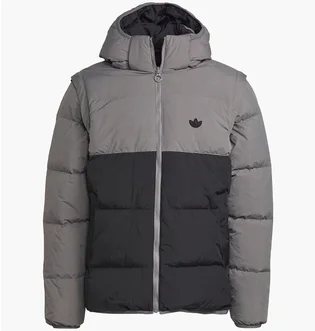 Пуховик мужской Adidas Rifta Grey/Black HL6787