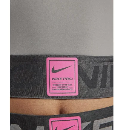 Майка женская Nike Pro Dri-Fit Grey Dq5593-029