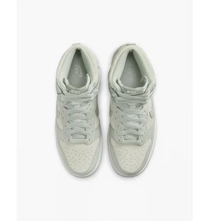 Кроссовки детские Nike Dunk Hi Se Plaid Mint Foam Beige Dv1724-100