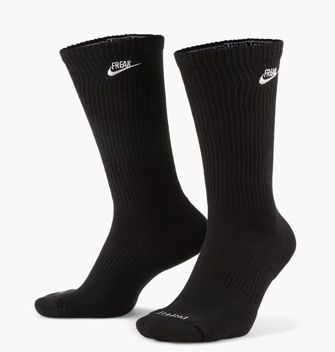 Шкарпетки унісекс Nike Everyday Plus Cushioned Black (1 пара) Da5065-010