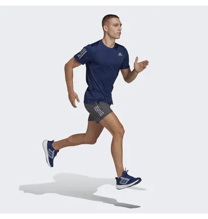 Футболка мужская Adidas Own The Run Tee Blue HM8445
